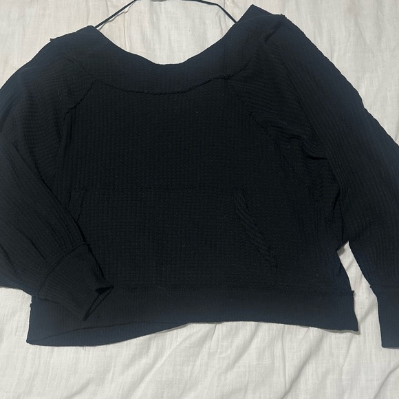 We The Free Black Long Sleeve Top - Picture 3 of 4